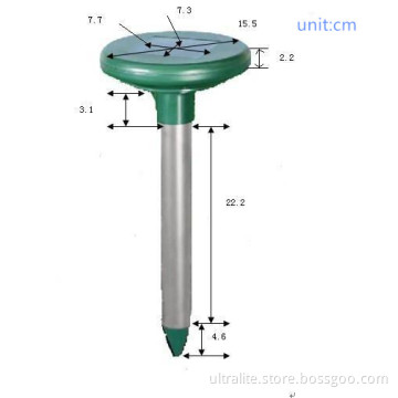 High Quality Animal Repellent Solar Mole Pest Repeller